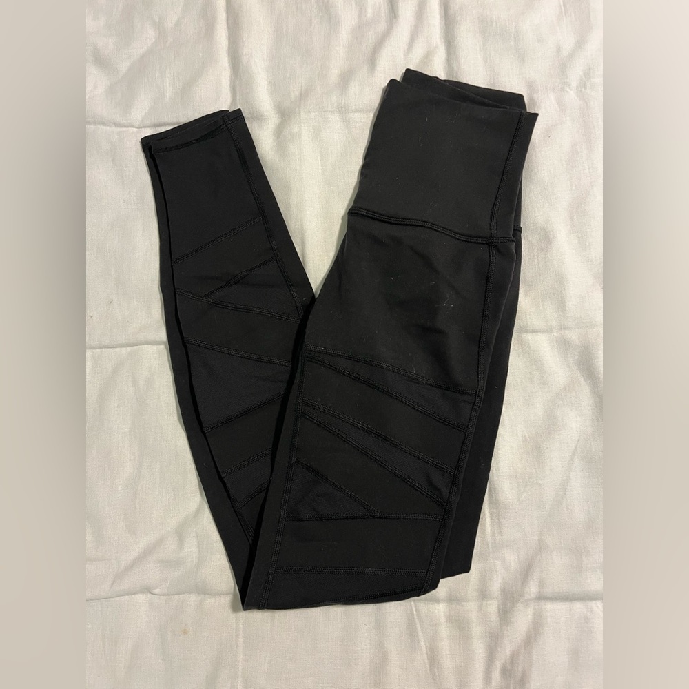 Lululemon High Rise Mesh Pants